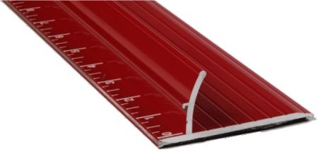 Rhino Red 52 Safety Ruler Cutting Straightedge - Cutting-Mats.net