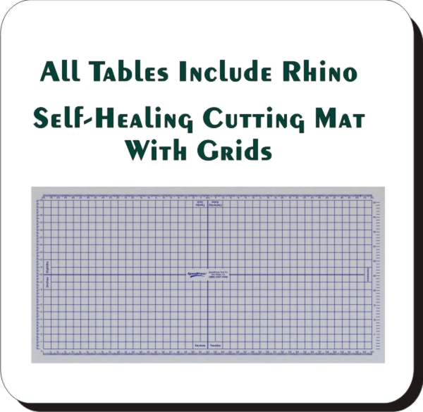 SpeedPress Rhino Self-Healing Large Cutting Mat with Direct Print Grid - SP-CM-DP